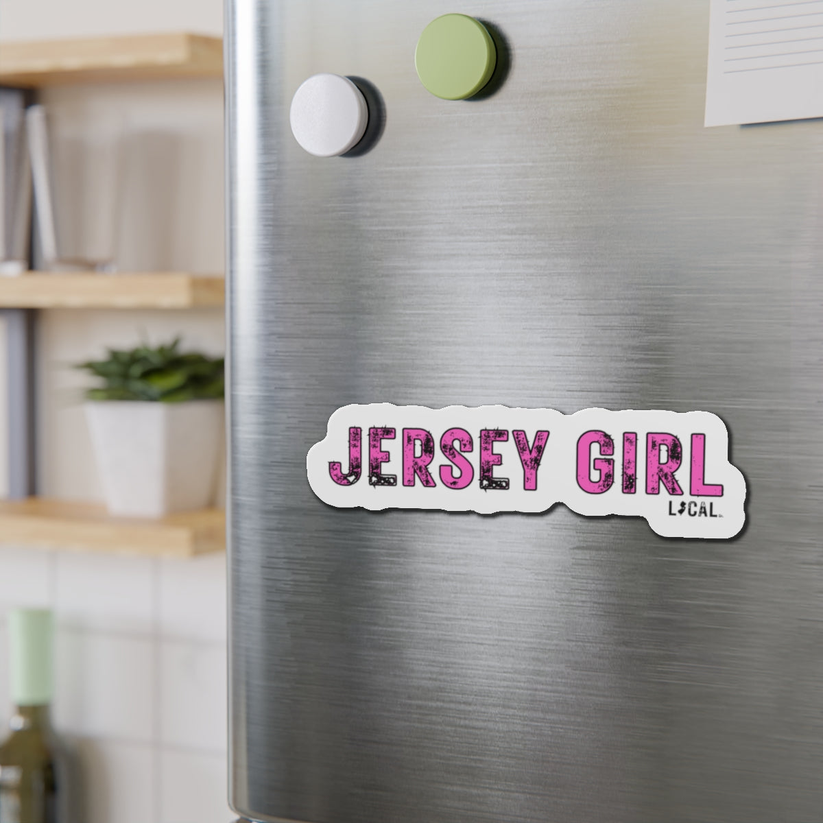 Jersey Girl Die-Cut Magnet | Perfect Gift for Local Pride & Jersey Enthusiasts