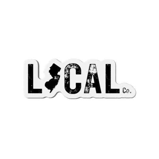 NJ LOCAL CO. Die-Cut Magnet - Perfect for New Jersey Locals, Home Decor, and Gifts
